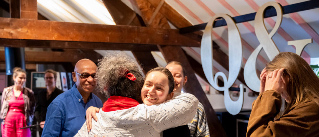 Zorgstudenten van Gilde in gesprek met senioren