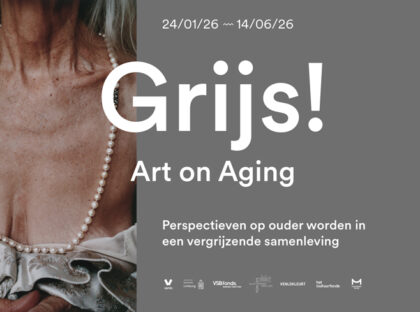 Grijs art on aging is een tentoonstelling in museum Van Bommel en Van Dam